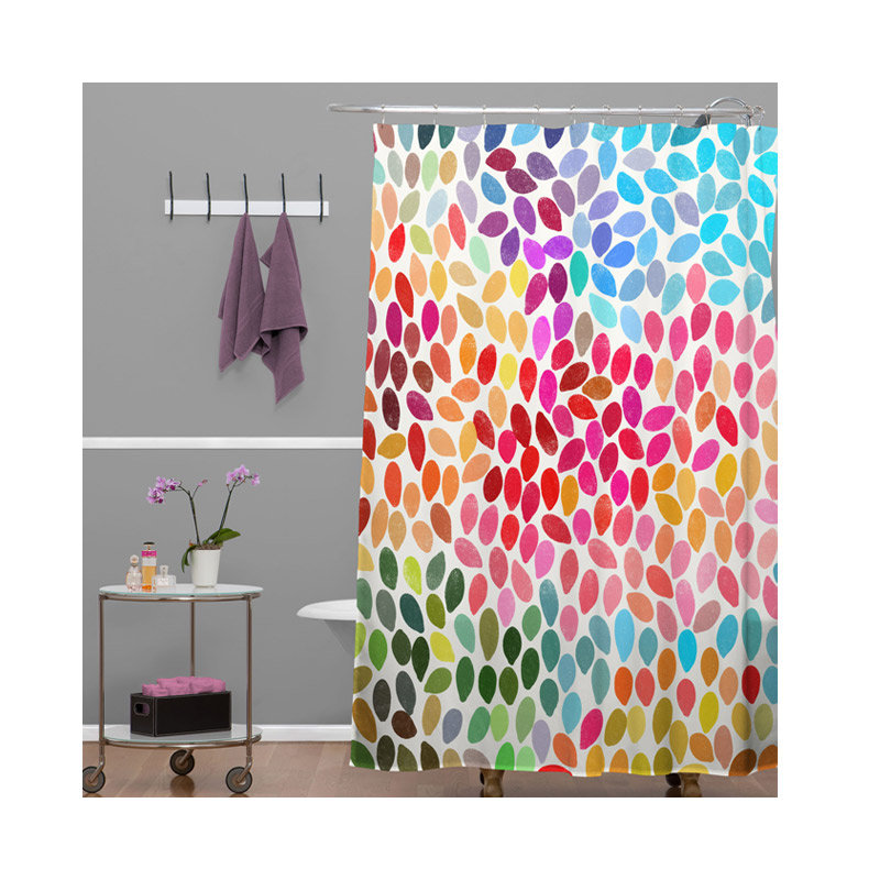 Rideau de douche simple Rain