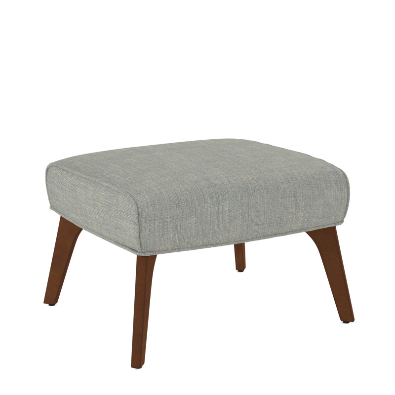 Upholstered Ottoman, English Saddle, Applause Float The Boat