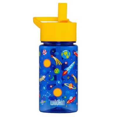 Wildkin Kids 16 Oz Water Bottle – BPA-Free Tritan, Leak-Proof Lid, Durable & Easy to Clean - Out of this World