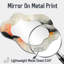 Miroir mural décoratif Emulsion Pulse Of Volcano-1059927228