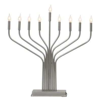 Metal Menorah
