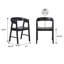 Chaise en bois massif Lorrenda-265573955