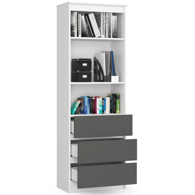 Austi 180cm H x 60cm W Standard Bookcase