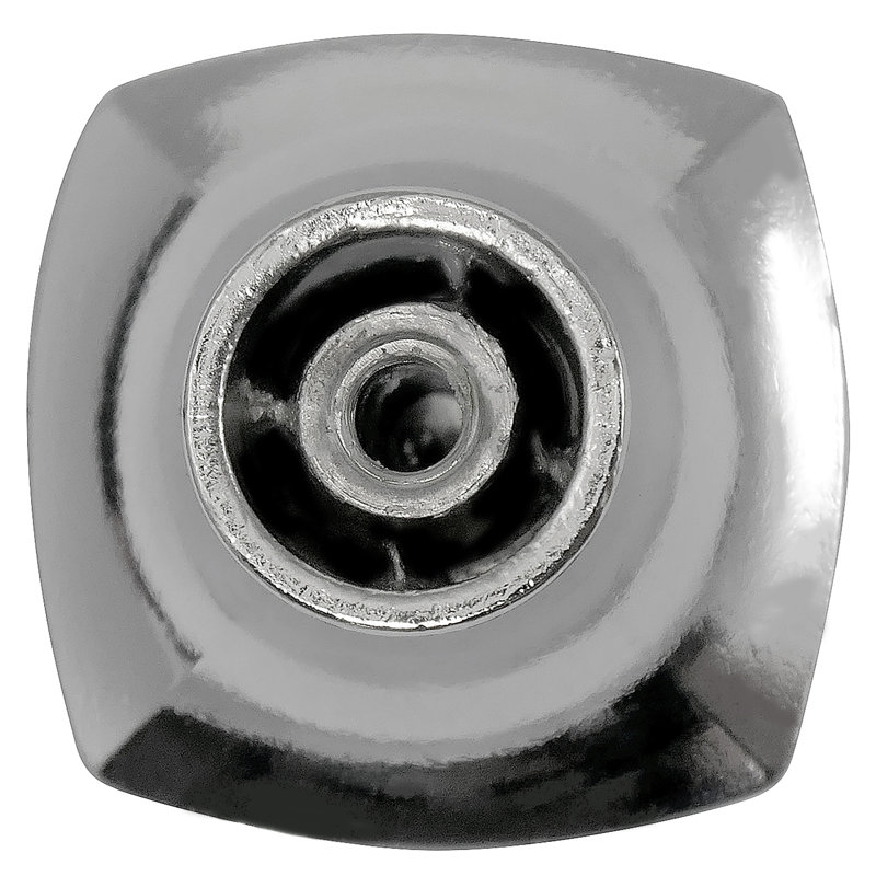 Laguna Square Knob, Polished Chrome