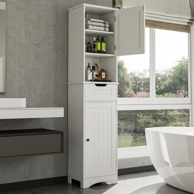 67" Linen Storage Cabinet