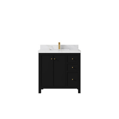 Ensemble de meuble-lavabo simple 36 po Chicago