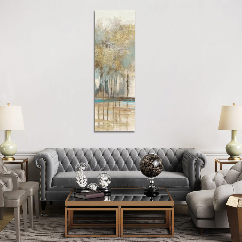Woodlot II by Allison Pearce - Wrapped Canvas Panoramic Painting, 182.88 cm H x 60.96 cm W