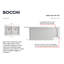 Nuova 34'' L Double Basin Kitchen Sink-491460304