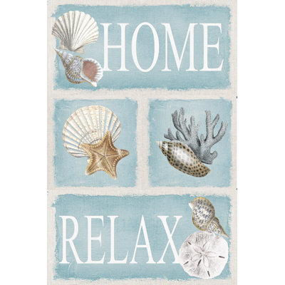 Shells Home And Relax - Wrapped Canvas Print