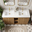 Ensemble de meuble-lavabo autoportant 60 po avec surface solide 60 po-1394072157
