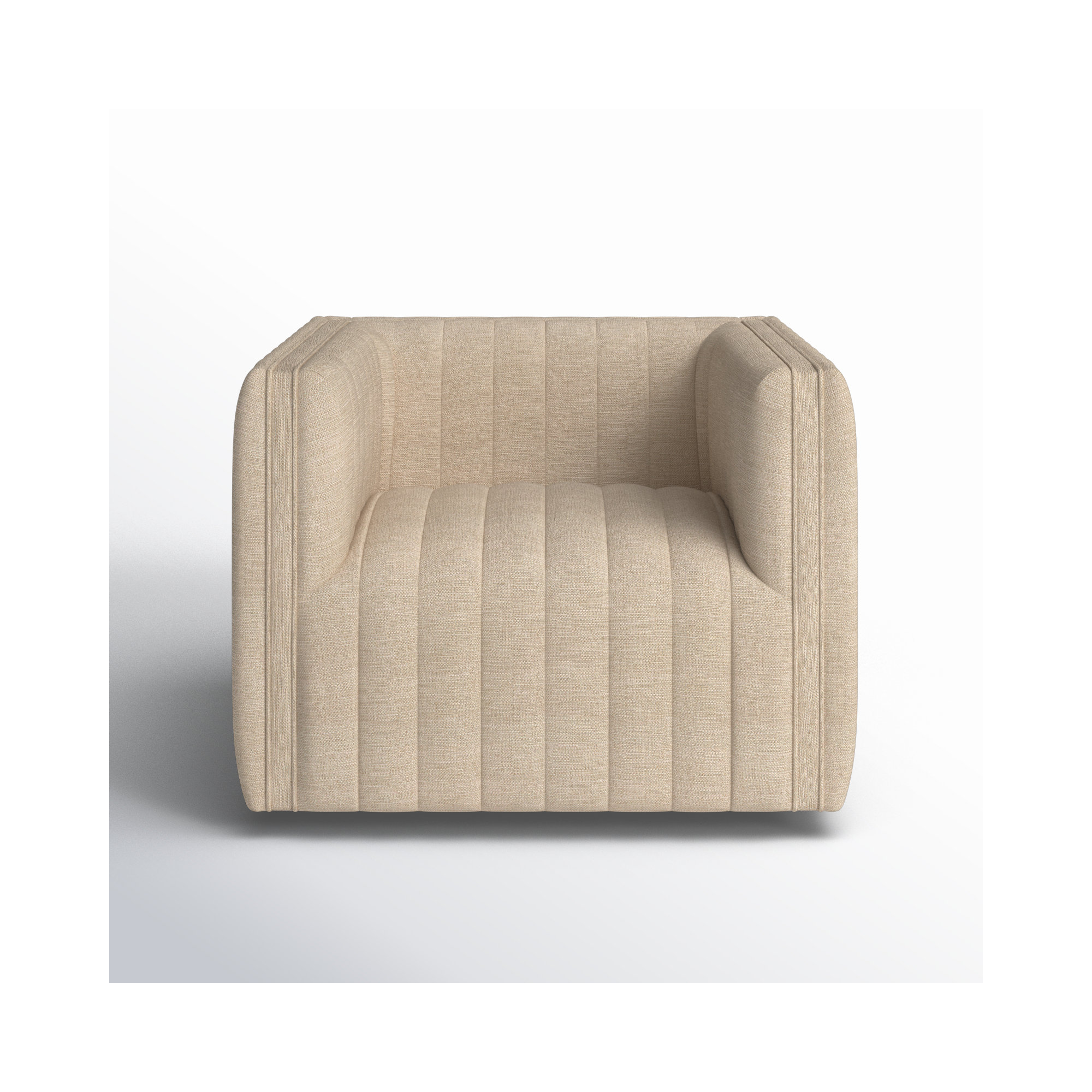Brandt Outdoor Swivel Chair, Casa Cream