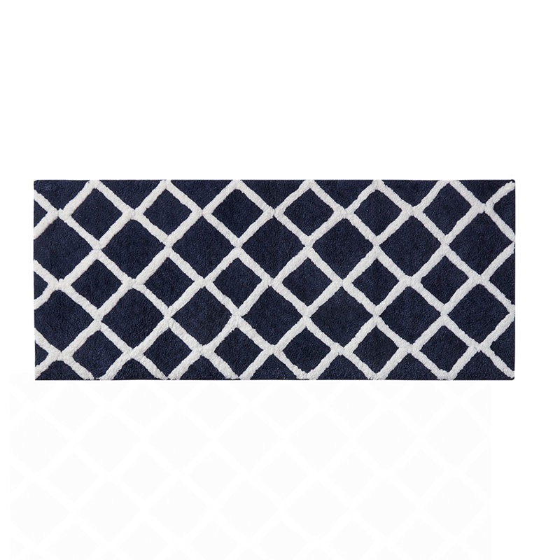Reversible High Pile Tufted Microfiber Bath Rug（Only One Rug）
