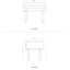Lap 1 - Drawer Solid Wood Nightstand-12837227