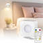 Applique murale à pile 3Colors, lampe murale rechargeable à télécommande, lampe de bureau rechargeable portative-518440951
