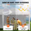 Pop Up Canopy 10 FT Pop Up Gazebo Tent with 3 Sidewalls & 2 Windows-1554896001