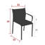 Cadiz Outdoor Dining Armchair-668177133