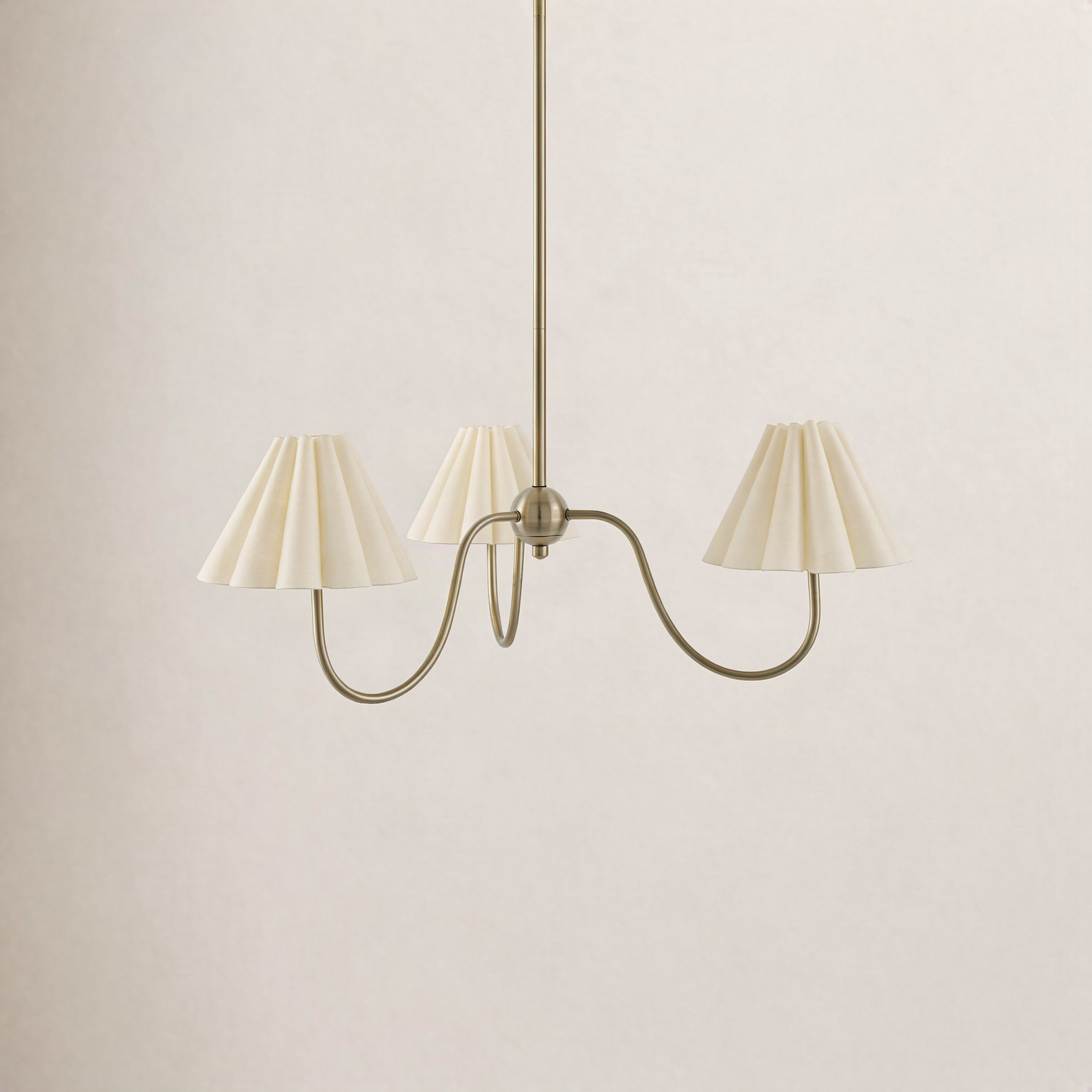 Iron 3-Light Chandelier