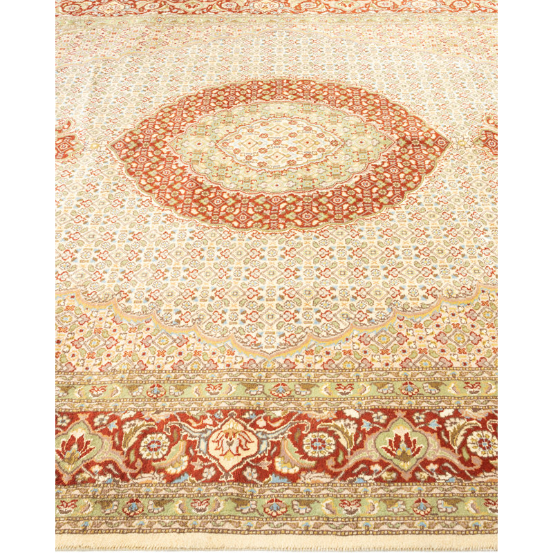 Classic One-of-a-Kind 6' 8" X 10' 1" Hand Knotted Area Rug