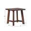  Modern Farmhouse Rustic Solid Wood Square Side Table -44486217