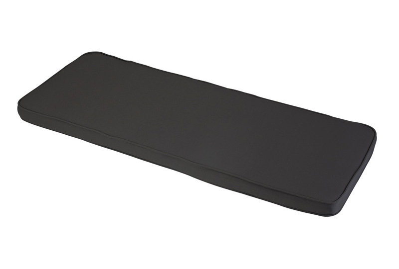 Garden Seat Cushion, Charcoal Grey