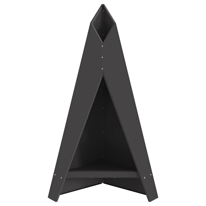 Modern Fire Pit, Black