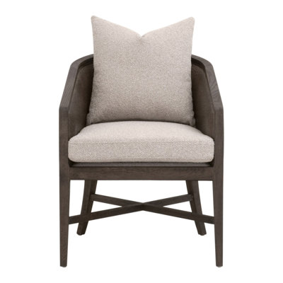 Mcguire Polyester Upholstered Arm Chair