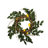 24" Artificial Green and Yellow Salal Leaf Lemon Wreath