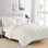 Ensemble d'édredon et de draps de couleur unie toutes saisons pour lit dans un sac 5 pièces / 7 pièces par Sweet Home Collection