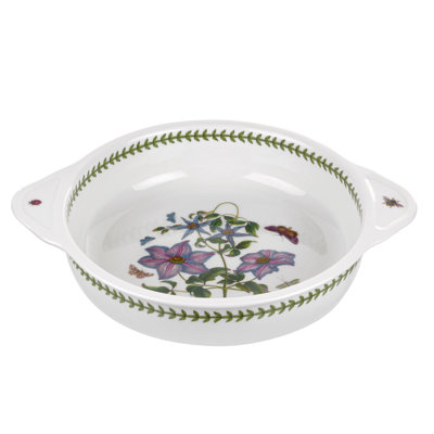 ROUND BAKING DISH W/HANDLES 10"