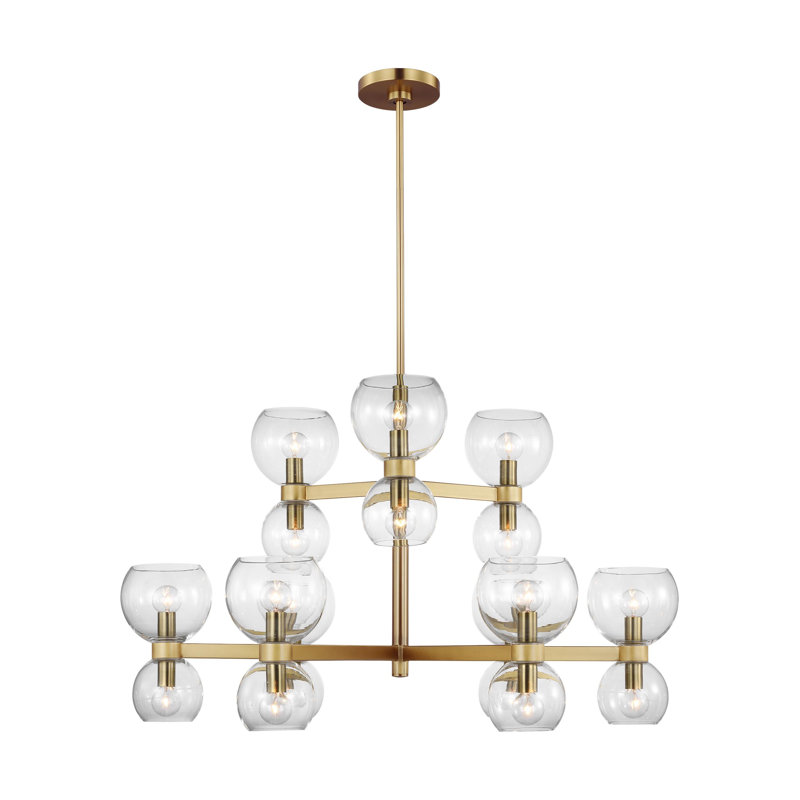 Londyn 18 - Light Chandelier, Clear