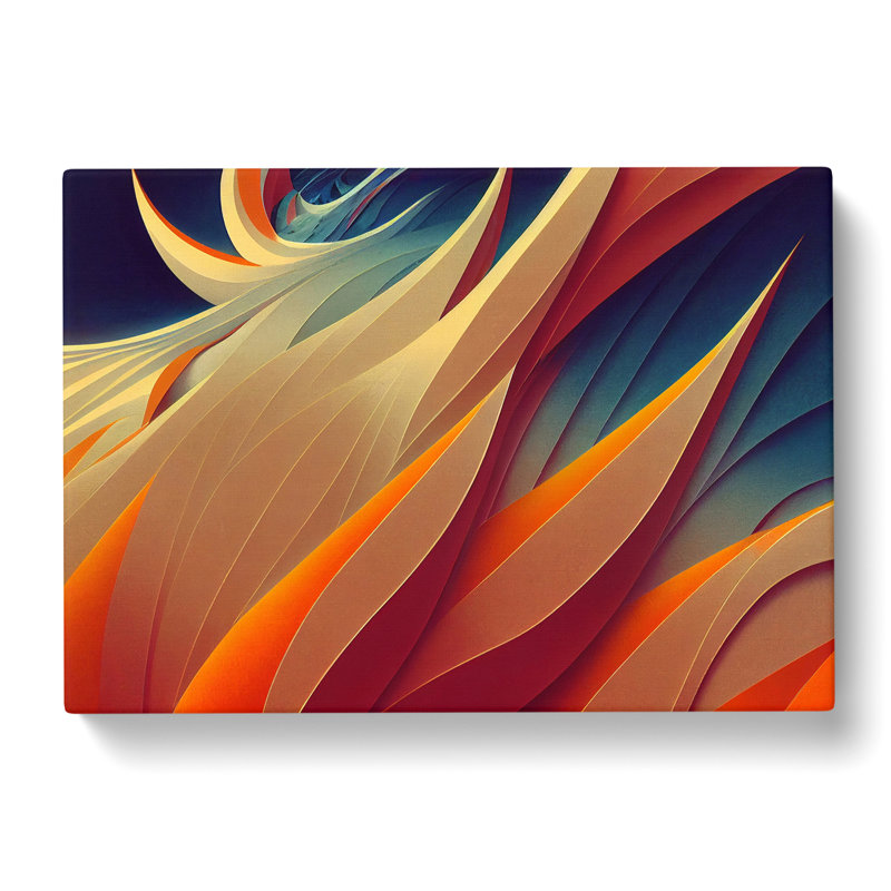 Remarkable Modern Abstract Art - Wrapped Canvas, 35cm H x 50cm W x 3cm D