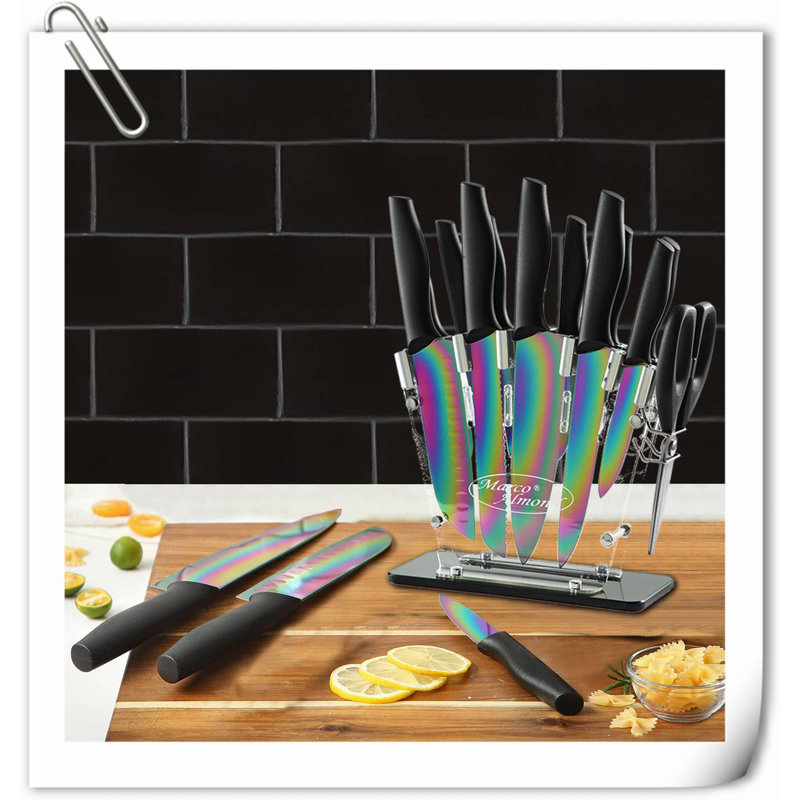 Rephen Knife 14 Piece Knife Block Set
