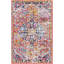 Charleston Power Loom White/Orange/Dark Blue Rug-471570732