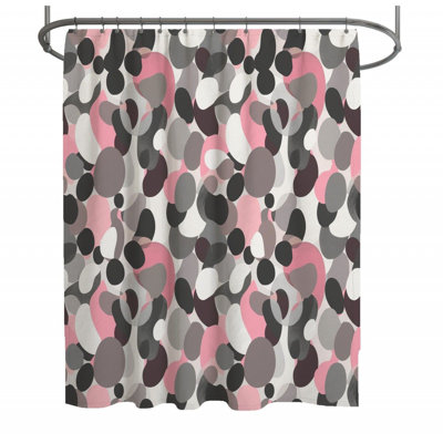 Olamilekan Geometric Shower Curtain