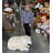 Laying Texelaar Lamb Life Size Statue