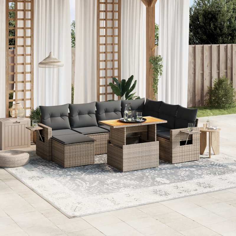 Ensemble de canapé de jardin Vidaxl