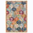 Bohemian Area Rug, Vintage Floral Pattern Soft Fluffy Carpet for Living Room, Bedroom, Dining Room, Washable Durable Boho Home Decor-2075942076