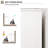 6 Dresser for Bedroom, 47 in Wide Drawer Dresser with Storage Freestanding, Wooden Closet Storage Chest for Living Room, Bedroom, Entryway, White+brown-2100584042