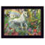 «Rainbow Unicorn», art mural encadré pour le salon et la maison par Ed Wargo-1984347012
