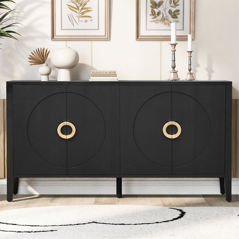 Armoire sophistiquée en placage de sapin avec finition texturée, convenant au couloir, à l'entrée, au salon et au bureau