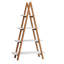 Bibliothèque échelle en bois massif H 53,54 "x l 31,49" Hennagan
