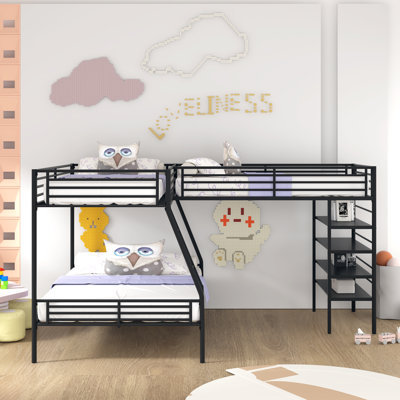 Voisard Kids Twin Over Full Bunk Bed