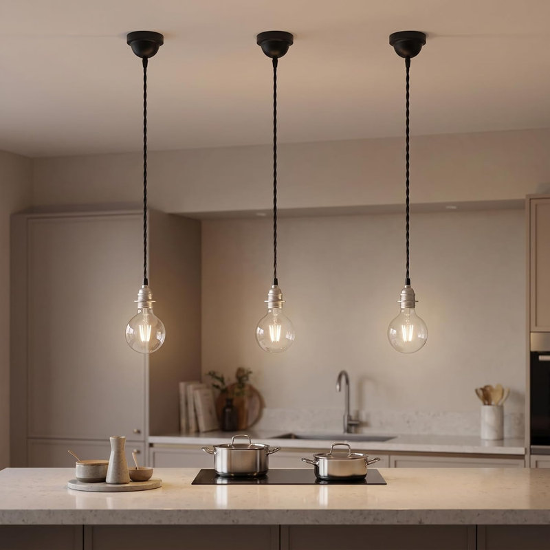 1 - Light Black Pendant