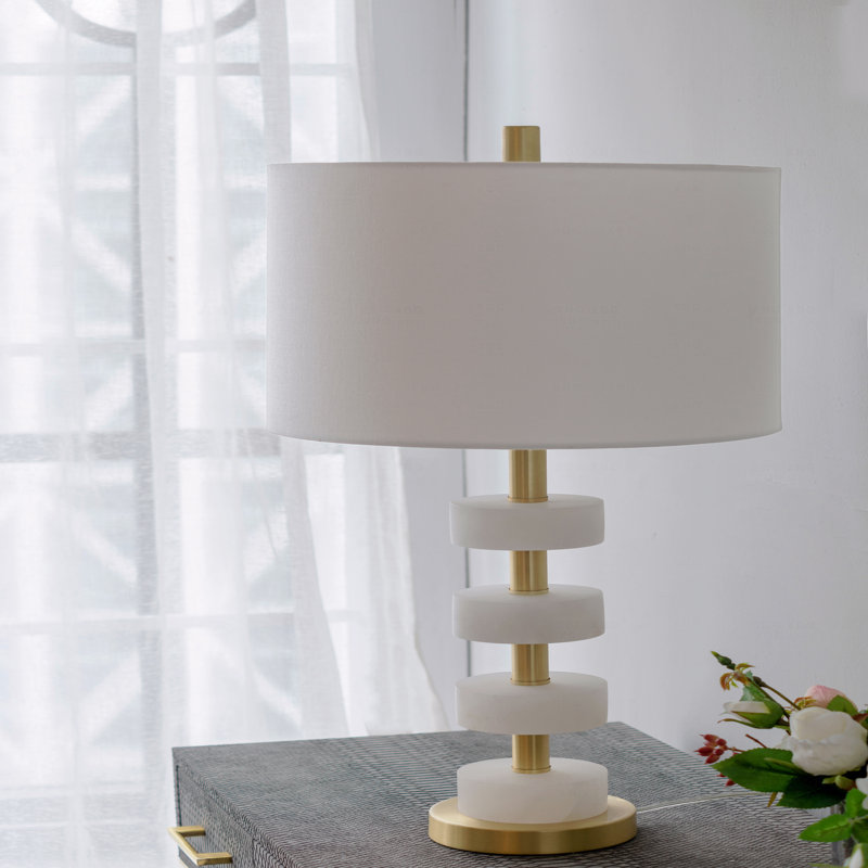 Lampe de table - marbre