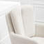 Swivel Upholstered Bar Stool with Solid Wood Frame-1883323192