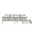 Full Over Full Bunk Bed With Twin Size Trundle And Ladder-208299229