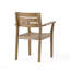 Ensemble de 2 chaises de patio et fauteuil en bois d'acacia-1327996328
