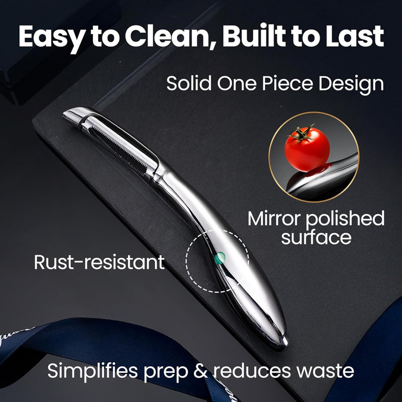 Gourmet Easy Stainless Steel Peeler