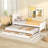 Platform Bed With Trundle And Drawers-72159237