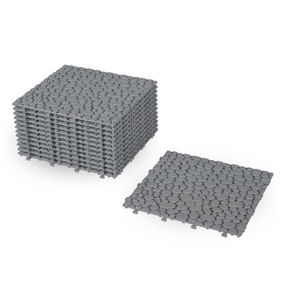 Carreaux de terrasse en plastique